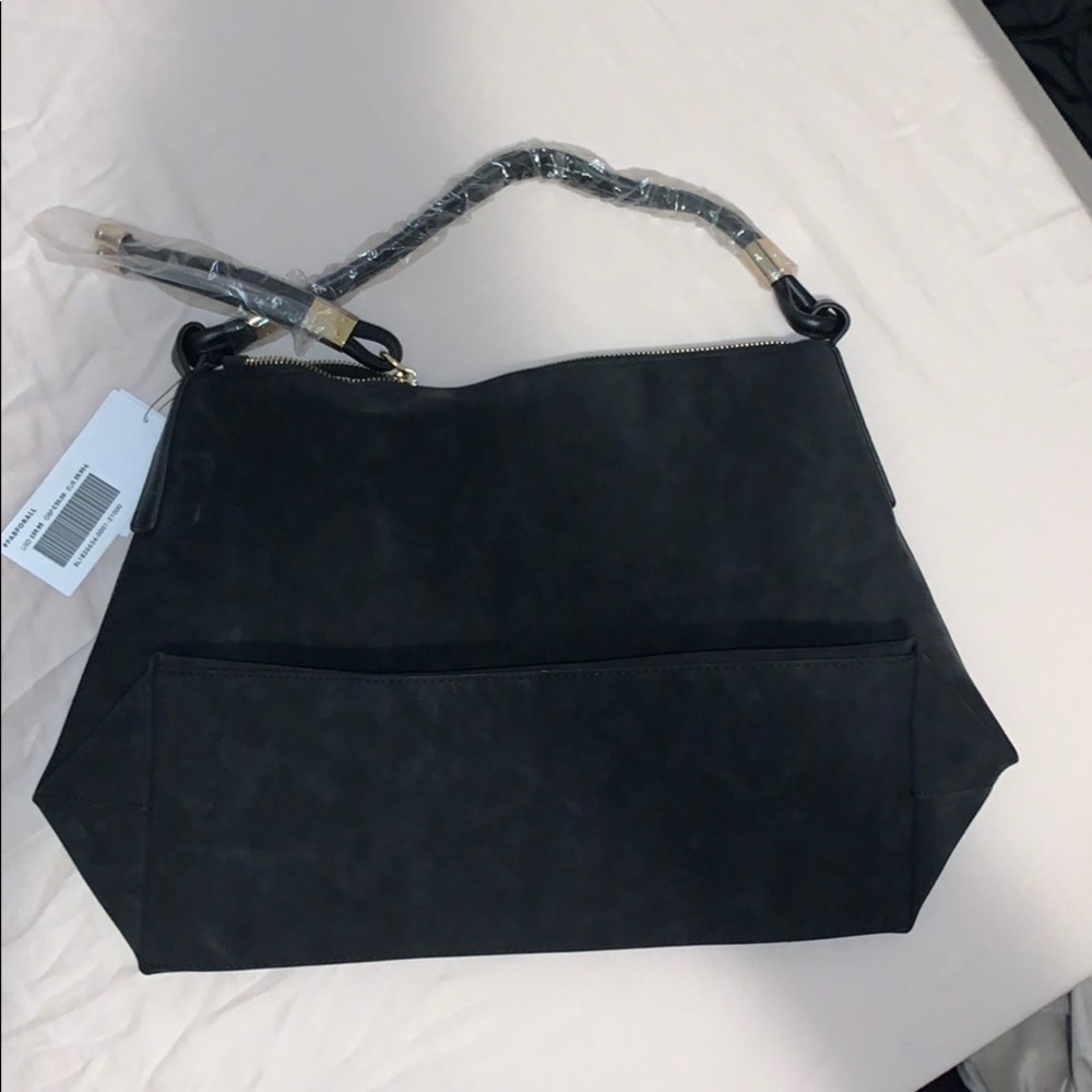 Charcoal purse